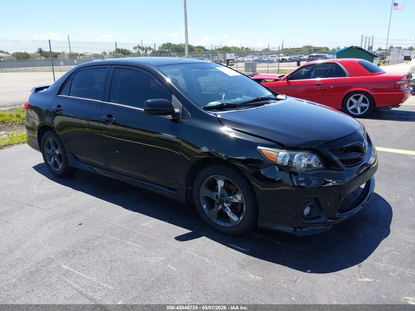 2013 Toyota Corolla VIN 5YFBU4EE8DP218403 IAAI salvage auction — RIGHT FRONT, Rebuildable (Florida), sold $3,000 on 2026-07-16 (photo 1)