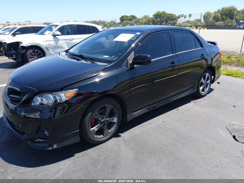 2013 Toyota Corolla VIN 5YFBU4EE8DP218403 IAAI salvage auction — RIGHT FRONT, Rebuildable (Florida), sold $3,000 on 2026-07-16 (photo 2)