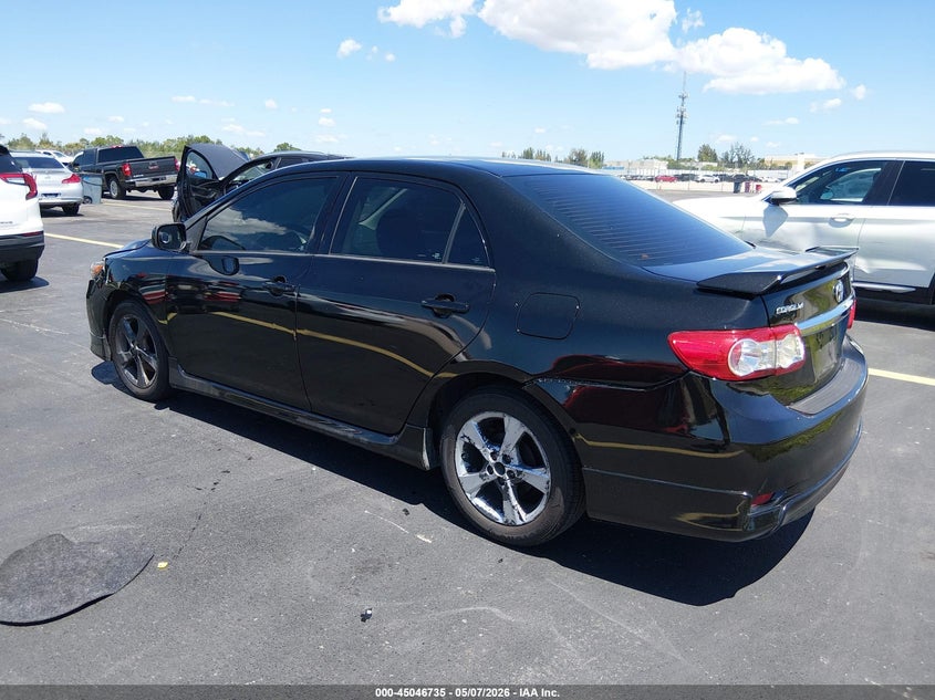 2013 Toyota Corolla VIN 5YFBU4EE8DP218403 IAAI salvage auction — RIGHT FRONT, Rebuildable (Florida), sold $3,000 on 2026-07-16 (photo 3)