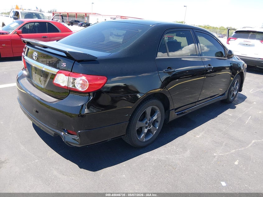2013 Toyota Corolla VIN 5YFBU4EE8DP218403 IAAI salvage auction — RIGHT FRONT, Rebuildable (Florida), sold $3,000 on 2026-07-16 (photo 4)