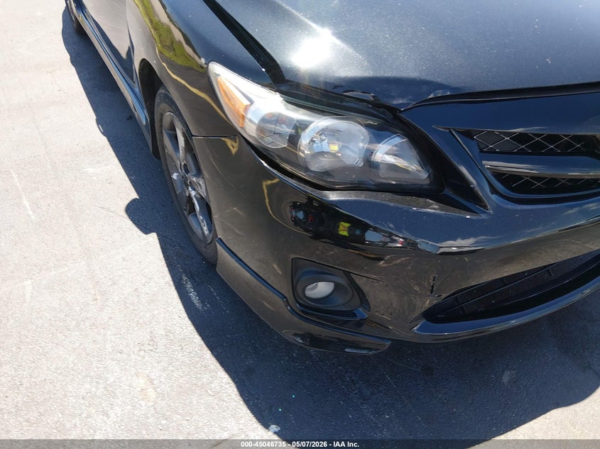 2013 Toyota Corolla VIN 5YFBU4EE8DP218403 IAAI salvage auction — RIGHT FRONT, Rebuildable (Florida), sold $3,000 on 2026-07-16 (photo 6)
