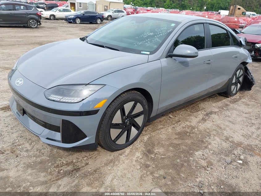 2025 Hyundai Ioniq 6 VIN KMHM24AA4SA105322 IAAI salvage auction — REAR END, Salvage (Georgia), sold $6,650 on 2026-07-09 (photo 2)