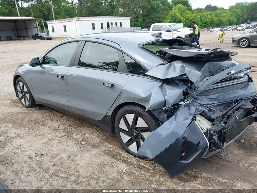2025 Hyundai Ioniq 6 VIN KMHM24AA4SA105322 IAAI salvage auction — REAR END, Salvage (Georgia), sold $6,650 on 2026-07-09 (photo 3)