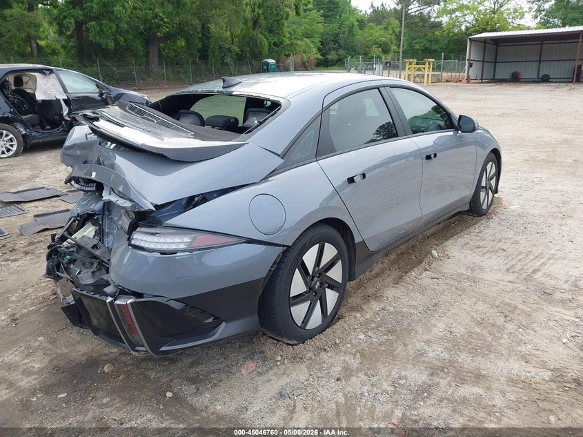 2025 Hyundai Ioniq 6 VIN KMHM24AA4SA105322 IAAI salvage auction — REAR END, Salvage (Georgia), sold $6,650 on 2026-07-09 (photo 4)