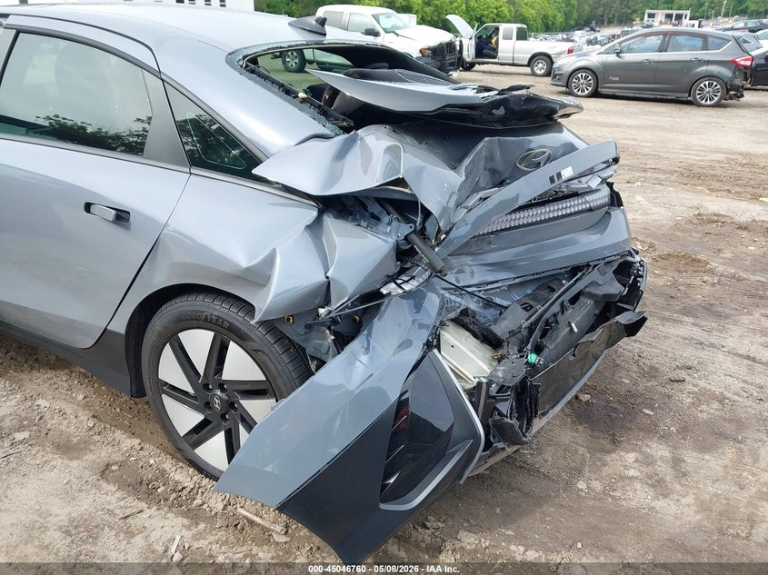 2025 Hyundai Ioniq 6 VIN KMHM24AA4SA105322 IAAI salvage auction — REAR END, Salvage (Georgia), sold $6,650 on 2026-07-09 (photo 6)