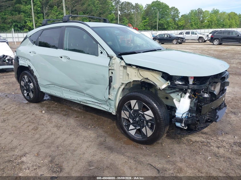 2025 Hyundai Kona VIN KM8HC3AB3SU288017 IAAI salvage auction — RIGHT SIDE, Salvage (Georgia), sold $6,800 on 2026-07-24 (photo 1)