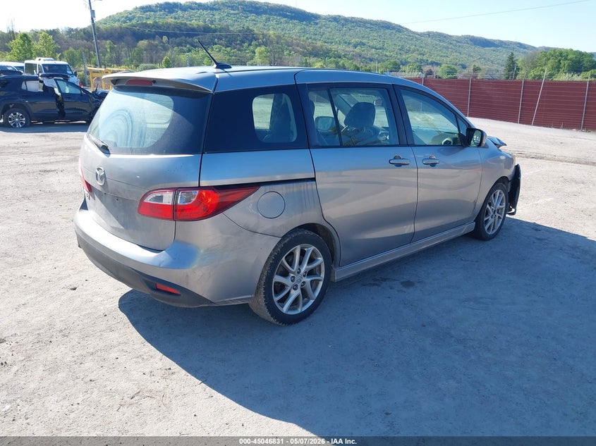 2012 Mazda 5 VIN JM1CW2DL9C0115860 IAAI salvage auction — FRONT END, Salvage (Pennsylvania), sold $250 on 2026-07-08 (photo 4)