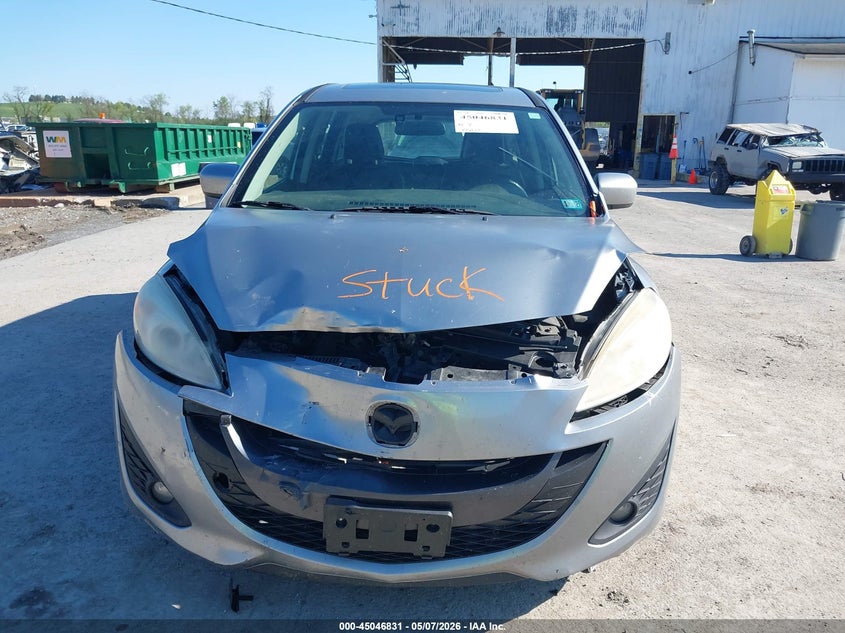 2012 Mazda 5 VIN JM1CW2DL9C0115860 IAAI salvage auction — FRONT END, Salvage (Pennsylvania), sold $250 on 2026-07-08 (photo 6)