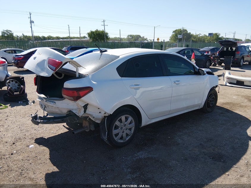 2023 Kia Rio VIN 3KPA24AD8PE537952 IAAI salvage auction — FRONT END, Salvage (Kansas), sold $825 on 2026-07-24 (photo 4)