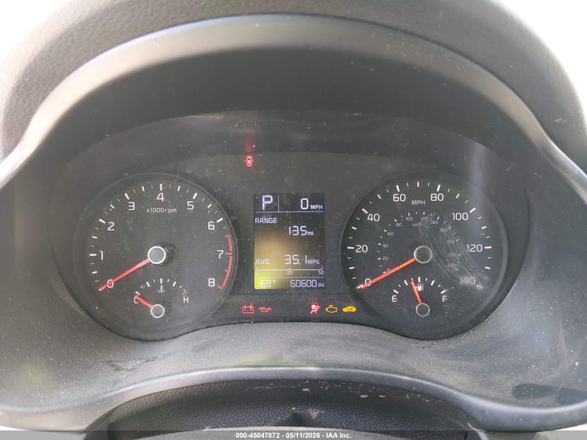 2023 Kia Rio VIN 3KPA24AD8PE537952 IAAI salvage auction — FRONT END, Salvage (Kansas), sold $825 on 2026-07-24 (photo 7)