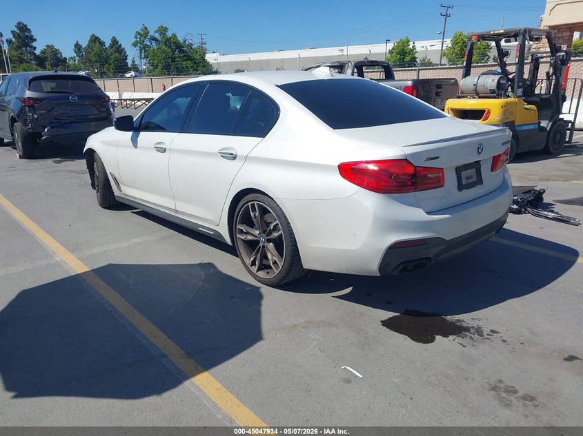 2018 BMW 5er VIN WBAJB9C56JB286983 IAAI salvage auction — FRONT END, Salvage (California), sold $12,275 on 2026-07-13 (photo 3)