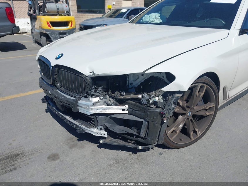 2018 BMW 5er VIN WBAJB9C56JB286983 IAAI salvage auction — FRONT END, Salvage (California), sold $12,275 on 2026-07-13 (photo 6)