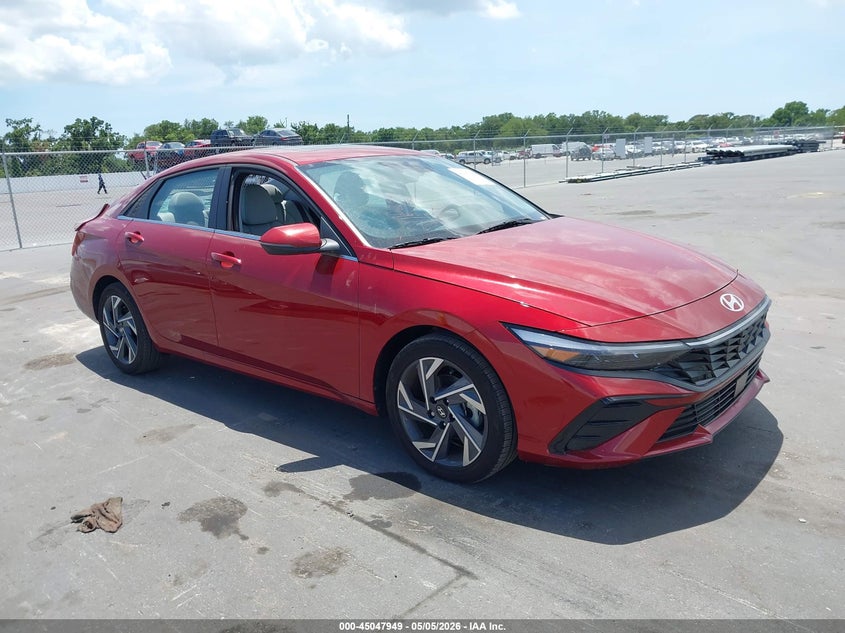 2025 Hyundai Elantra VIN KMHLP4DG4SU065285 IAAI salvage auction — REAR END, Rebuildable (Florida), sold $8,100 on 2026-07-29 (photo 1)