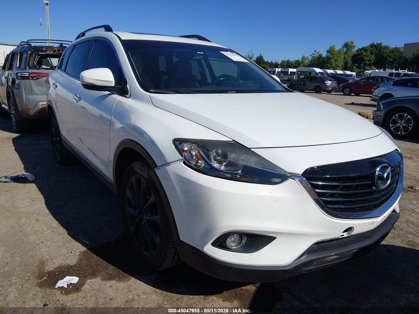 2014 Mazda Cx-9 VIN JM3TB3DA6E0438810 IAAI salvage auction — HAIL, Clear (Oklahoma), sold $4,750 on 2026-07-22 (photo 1)