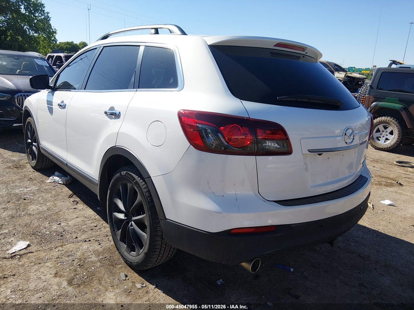 2014 Mazda Cx-9 VIN JM3TB3DA6E0438810 IAAI salvage auction — HAIL, Clear (Oklahoma), sold $4,750 on 2026-07-22 (photo 3)