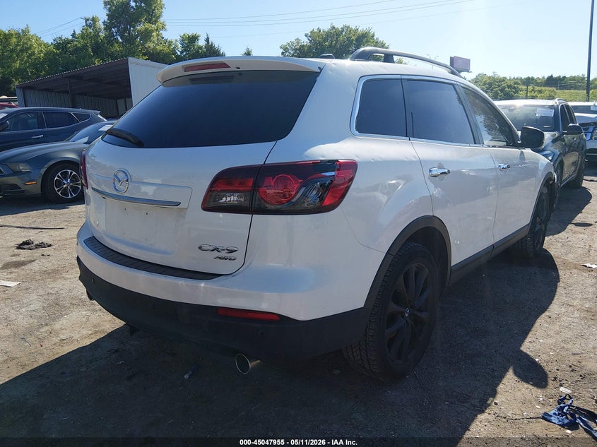 2014 Mazda Cx-9 VIN JM3TB3DA6E0438810 IAAI salvage auction — HAIL, Clear (Oklahoma), sold $4,750 on 2026-07-22 (photo 4)