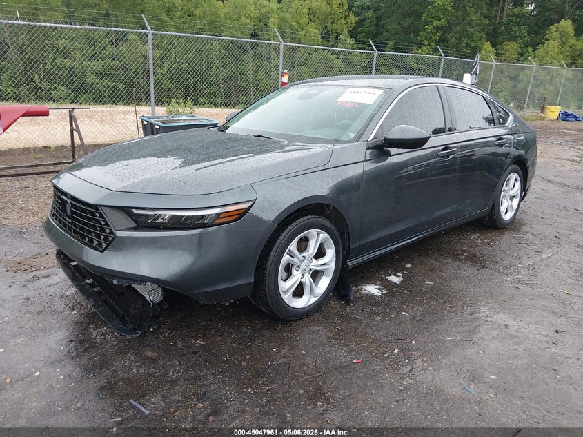 2025 Honda Accord VIN 1HGCY1F21SA040204 IAAI salvage auction — FRONT END, Salvage (Mississippi), sold $7,000 on 2026-07-29 (photo 2)
