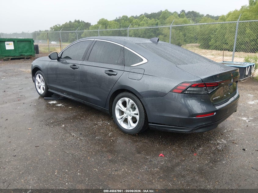 2025 Honda Accord VIN 1HGCY1F21SA040204 IAAI salvage auction — FRONT END, Salvage (Mississippi), sold $7,000 on 2026-07-29 (photo 3)