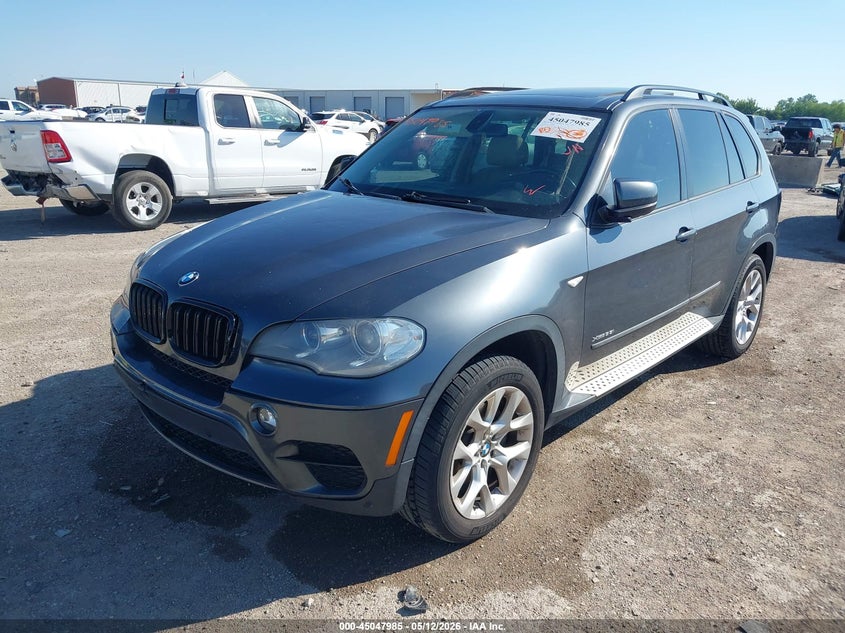 2012 BMW X5 VIN 5UXZV4C5XCL758131 IAAI salvage auction — HAIL, Original (Texas), sold $1,275 on 2026-07-29 (photo 2)