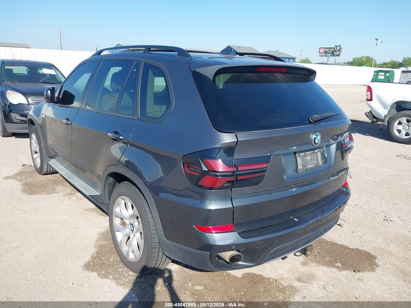 2012 BMW X5 VIN 5UXZV4C5XCL758131 IAAI salvage auction — HAIL, Original (Texas), sold $1,275 on 2026-07-29 (photo 3)