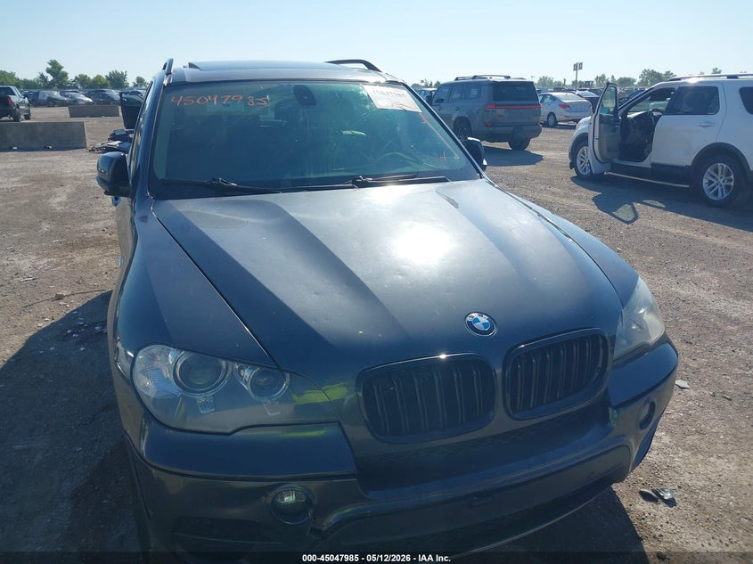 2012 BMW X5 VIN 5UXZV4C5XCL758131 IAAI salvage auction — HAIL, Original (Texas), sold $1,275 on 2026-07-29 (photo 6)