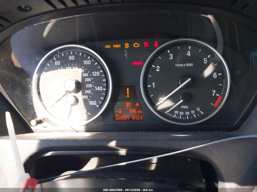 2012 BMW X5 VIN 5UXZV4C5XCL758131 IAAI salvage auction — HAIL, Original (Texas), sold $1,275 on 2026-07-29 (photo 7)