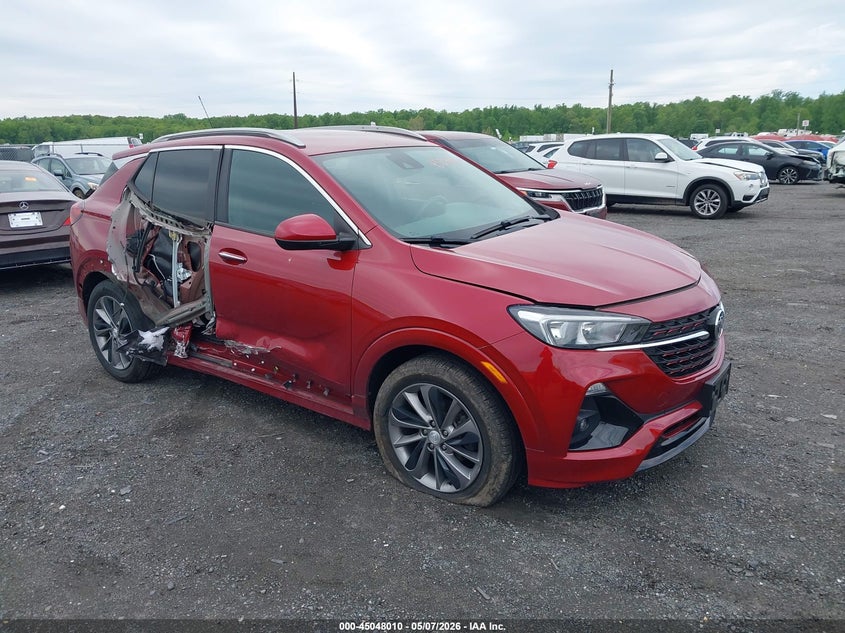 2021 Buick Encore gx VIN KL4MMDS25MB077060 IAAI salvage auction — RIGHT SIDE, Salvage - Greater Than 75% (Maryland), sold $4,050 on 2026-07-27 (photo 1)