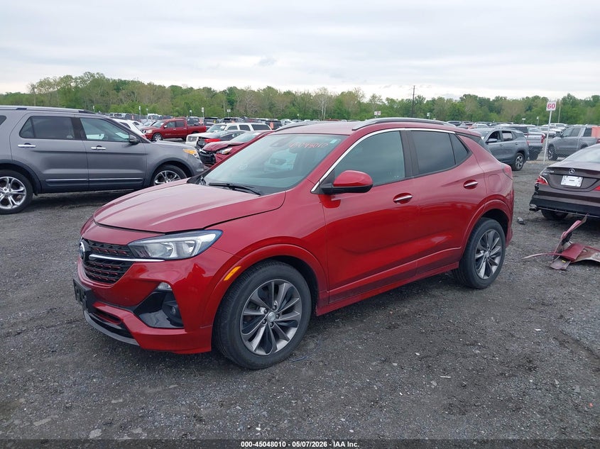 2021 Buick Encore gx VIN KL4MMDS25MB077060 IAAI salvage auction — RIGHT SIDE, Salvage - Greater Than 75% (Maryland), sold $4,050 on 2026-07-27 (photo 2)