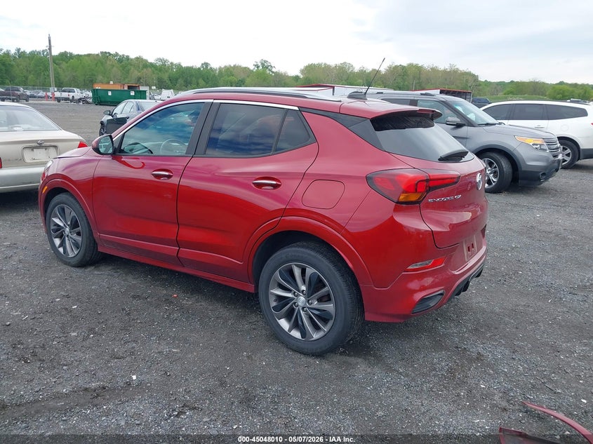 2021 Buick Encore gx VIN KL4MMDS25MB077060 IAAI salvage auction — RIGHT SIDE, Salvage - Greater Than 75% (Maryland), sold $4,050 on 2026-07-27 (photo 3)