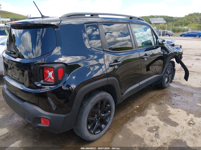 2017 Jeep Renegade VIN ZACCJBBB0HPG57164 IAAI salvage auction — FRONT END, Salvage (West Virginia), sold $575 on 2026-07-09 (photo 4)