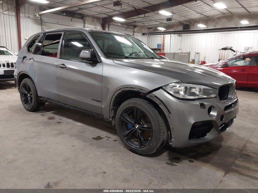 2016 BMW X5 VIN 5UXKR6C50G0J80095 IAAI salvage auction — FRONT & REAR, Salvage (Iowa), sold $3,025 on 2026-07-07 (photo 1)