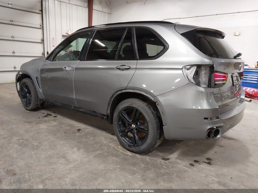 2016 BMW X5 VIN 5UXKR6C50G0J80095 IAAI salvage auction — FRONT & REAR, Salvage (Iowa), sold $3,025 on 2026-07-07 (photo 3)