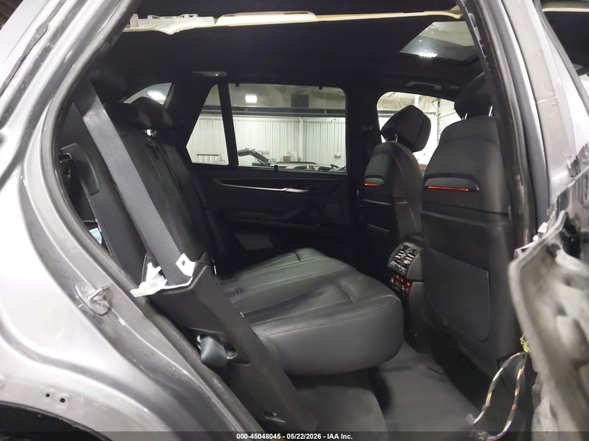 2016 BMW X5 VIN 5UXKR6C50G0J80095 IAAI salvage auction — FRONT & REAR, Salvage (Iowa), sold $3,025 on 2026-07-07 (photo 8)