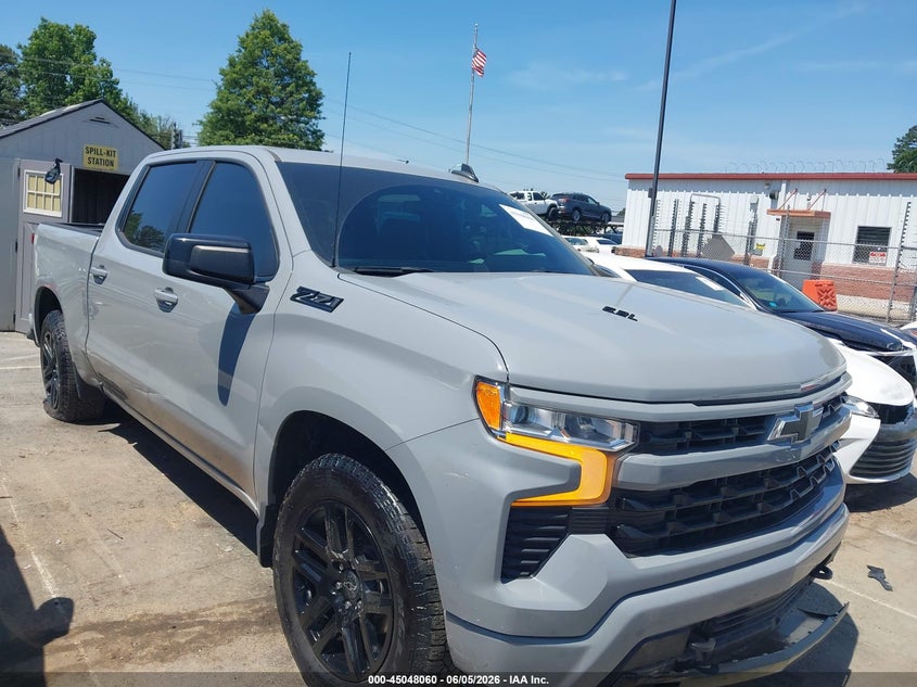 2024 Chevrolet Silverado VIN 1GCUDEEL0RZ147353 IAAI salvage auction — FRONT END, Salvage (North Carolina), sold $19,000 on 2026-07-19 (photo 1)
