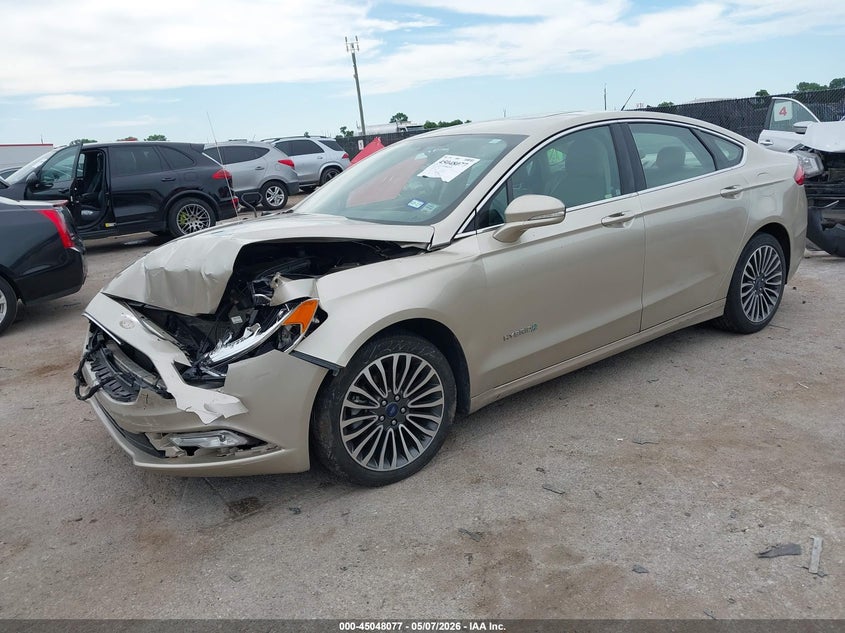 2017 Ford Fusion VIN 3FA6P0LUXHR349544 IAAI salvage auction — Front End, Clear, sold $2,925 on 2026-09-15 (photo 2)