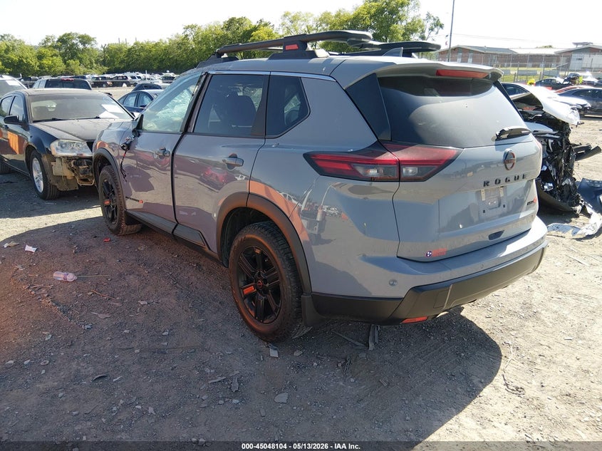 2025 Nissan Rogue VIN 5N1BT3BB0SC806899 IAAI salvage auction — ROOF, Salvage Title, sold $9,500 on 2026-07-30 (photo 3)