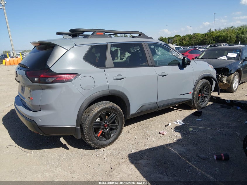 2025 Nissan Rogue VIN 5N1BT3BB0SC806899 IAAI salvage auction — ROOF, Salvage Title, sold $9,500 on 2026-07-30 (photo 4)