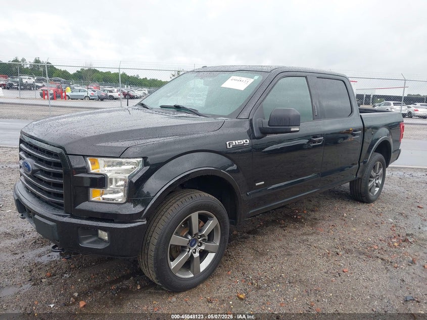 2015 Ford F-150 VIN 1FTEW1EG2FFA05285 IAAI salvage auction — REAR END, Clear (South Carolina), sold $6,600 on 2026-07-18 (photo 2)