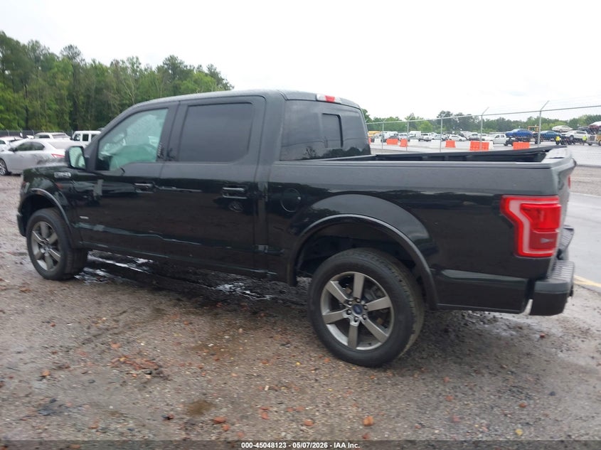 2015 Ford F-150 VIN 1FTEW1EG2FFA05285 IAAI salvage auction — REAR END, Clear (South Carolina), sold $6,600 on 2026-07-18 (photo 3)