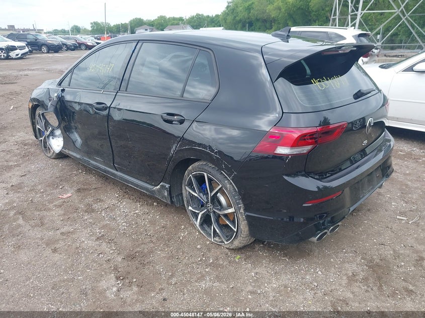 2024 Volkswagen Golf r VIN WVWEB7CD3RW146166 IAAI salvage auction — SIDE, Salvage (Indiana), sold $19,300 on 2026-07-22 (photo 3)