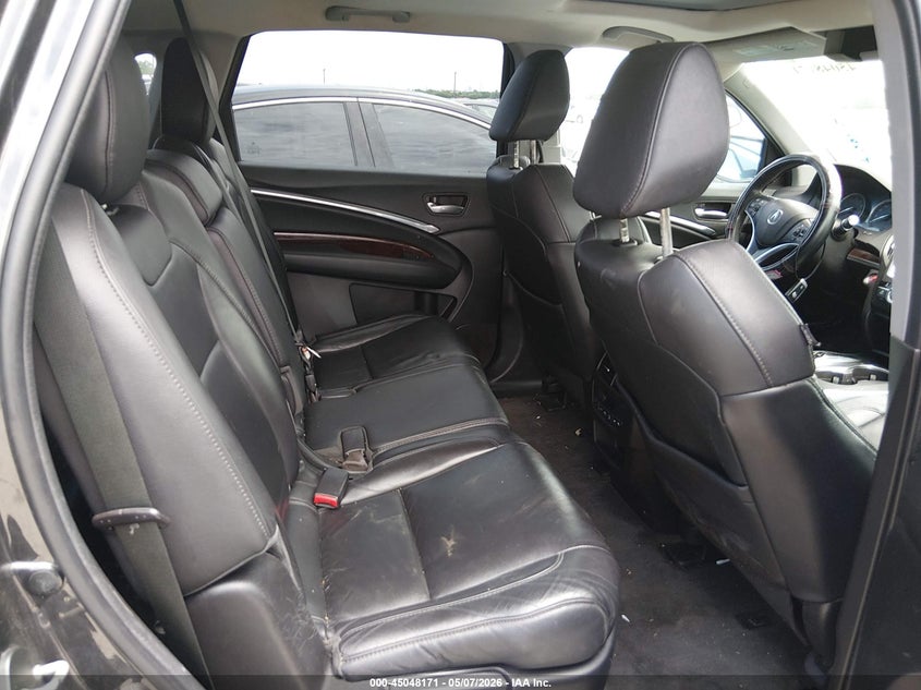 2016 Acura Mdx VIN 5FRYD4H28GB001637 IAAI salvage auction — NORMAL WEAR, Salvage (Texas), sold $3,025 on 2026-08-03 (photo 8)