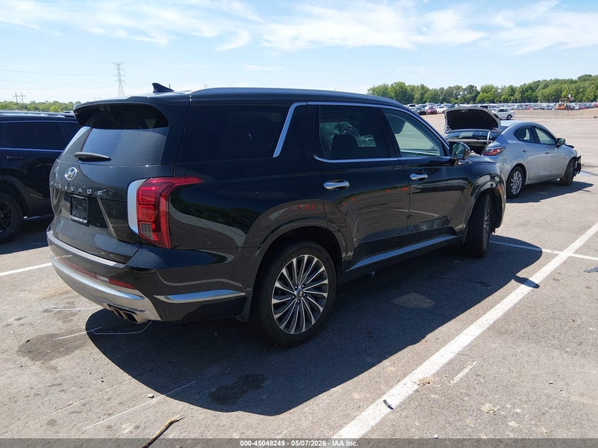 2023 Hyundai Palisade VIN KM8R74GE1PU639028 IAAI salvage auction — FRONT END, Salvage (Tennessee), sold $9,075 on 2026-07-28 (photo 4)