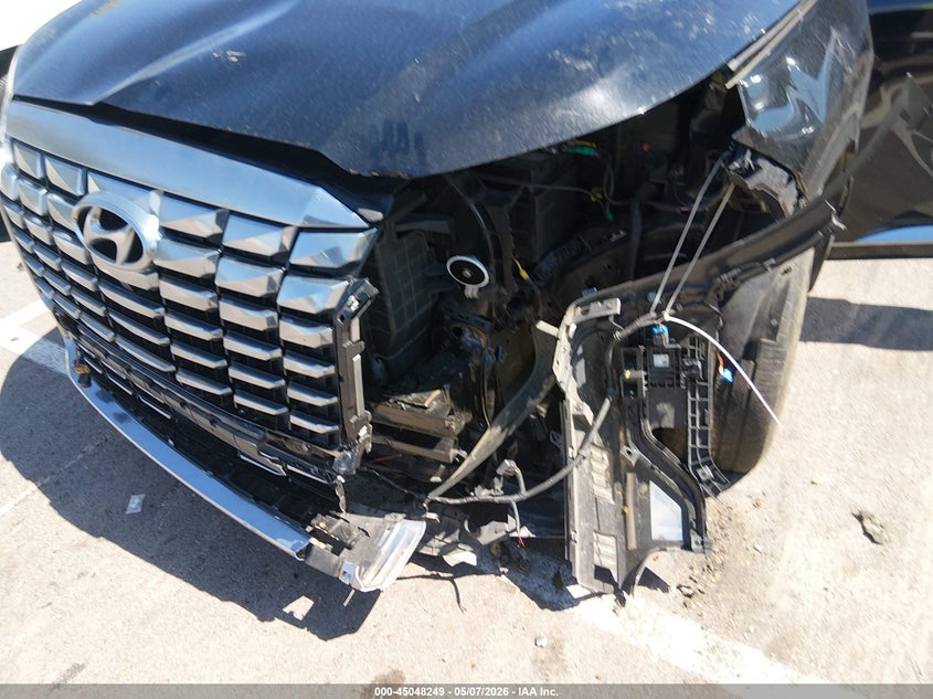2023 Hyundai Palisade VIN KM8R74GE1PU639028 IAAI salvage auction — FRONT END, Salvage (Tennessee), sold $9,075 on 2026-07-28 (photo 6)