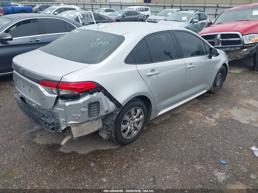 2023 Toyota Corolla VIN 5YFB4MDEXPP040743 IAAI salvage auction — LEFT & RIGHT, Original (Texas), sold $5,400 on 2026-07-24 (photo 4)