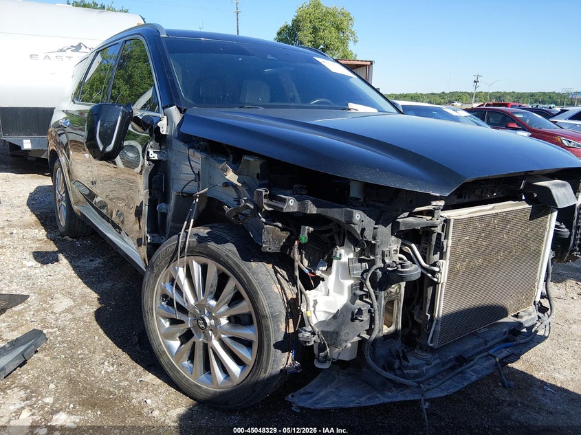 2020 Hyundai Palisade VIN KM8R5DHE0LU172053 IAAI salvage auction — FRONT END, Clear (Oklahoma), sold $4,575 on 2026-07-15 (photo 1)
