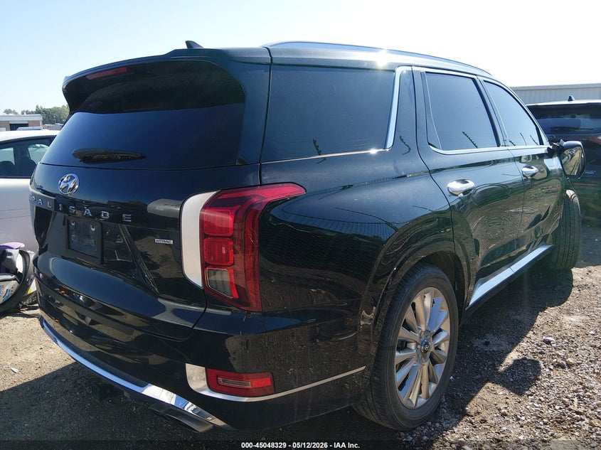 2020 Hyundai Palisade VIN KM8R5DHE0LU172053 IAAI salvage auction — FRONT END, Clear (Oklahoma), sold $4,575 on 2026-07-15 (photo 4)