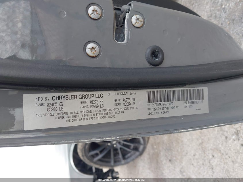 2019 Dodge Challenger VIN 2C3CDZFJXKH607032 IAAI salvage auction — FRONT END, Clear (Louisiana), sold $9,000 on 2026-07-29 (photo 9)
