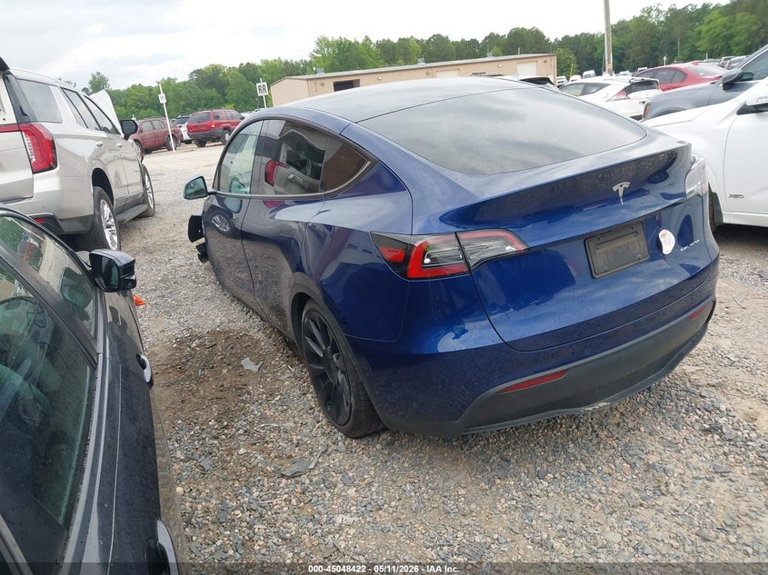 2022 Tesla Model y VIN 7SAYGDEE6NF310420 IAAI salvage auction — FRONT END, Salvage (North Carolina), sold $11,600 on 2026-07-16 (photo 3)
