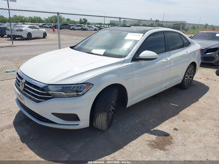 2021 Volkswagen Jetta VIN 3VWC57BU8MM054119 IAAI salvage auction — HAIL, Original (Texas), sold $6,000 on 2026-07-09 (photo 2)