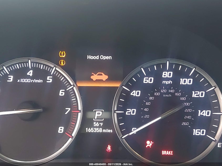 2016 Acura Mdx VIN 5FRYD4H94GB059774 IAAI salvage auction — LEFT FRONT, Salvage - Greater Than 75% (Maryland), sold $2,250 on 2026-07-29 (photo 7)